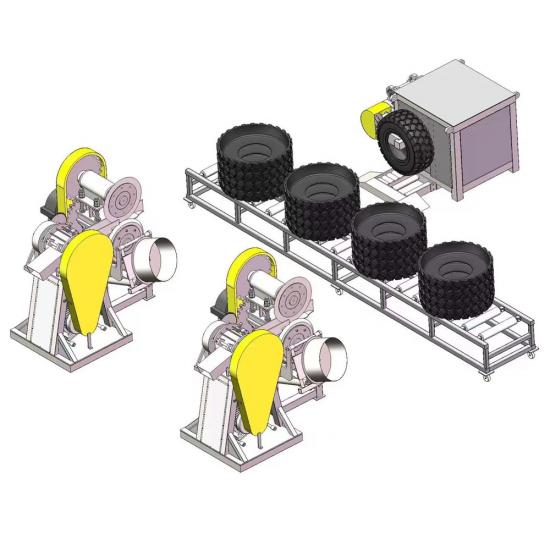 High Performance Automatic Industrial Tire Cutting Machine Suppliers
