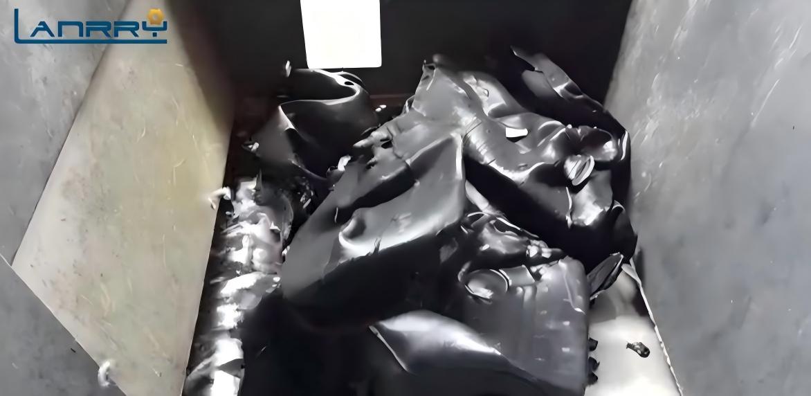 Single Shaft Shredder Processing Materials