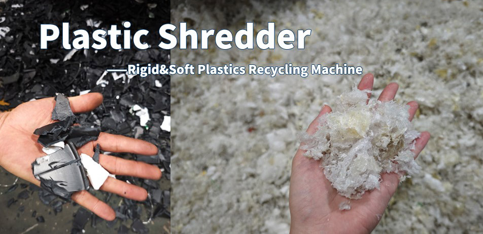 Efficient Machine for Shredding Plastic Film & Rigid Plastics