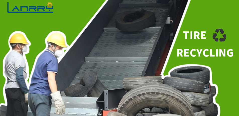 High Performance Waste Tires Recycling Line